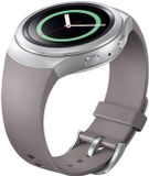 By Qubix Qubix Samsung Gear S2 bandje - Khaki - Rubberen sport band - One color - Hoge kwaliteit