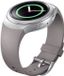 By Qubix Qubix Samsung Gear S2 bandje - Khaki - Rubberen sport band - One color - Hoge kwaliteit