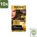 SYOSS Oleo Intense 6-10 Donkerblond Haarverf - 10 stuks
