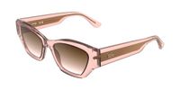 Lacoste L6072S Transparent rose 52/18/140 Vrouwen Zonnebril