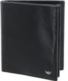 Golden Head Leren portemonnee Colorado RFID Protect Kombischeintasche 1230 Schwarz zwart