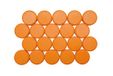 MAUL MAULpro ronde magneten, 20 stuks, oranje