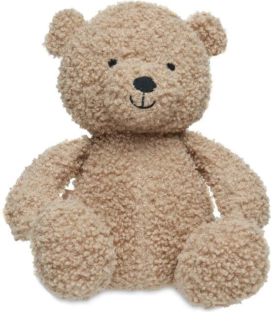 Jollein Knuffel Teddy Bear - Biscuit - Brown Plush Toy for Babies