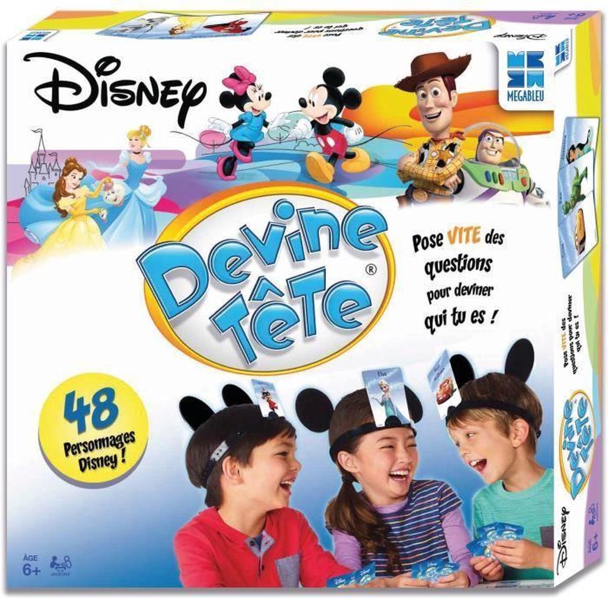 Megableu Devine Tete DISNEY - Bordspellen