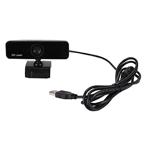 Telituny Webcam HXSJ HD Webcam Autofocus 1080P met ingebouwde Microfoon voor Computer PC