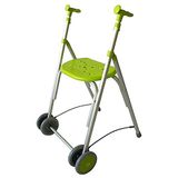 Rollator C30 Rollator van aluminium, inklapbaar, in hoogte verstelbaar, kleur pistache