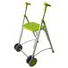 Rollator C30 Rollator van aluminium, inklapbaar, in hoogte verstelbaar, kleur pistache