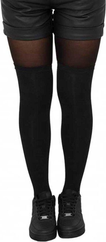 Urban Classics Overknee Socks 2-Pack Dames Kniekousen - EU 36-39