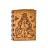 Agenda A5 gepersonaliseerd DIN Lemn - Cele 7 chakra's