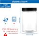 Boîtes de conservation 300 ml hermétiques en plastique avec couvercle sans BPA - Lot de 20