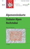 Alpenvereinskarte: GPSR Kontakt Alpenvereinskarte: Stubaier Alpen, Hochstubai: 31/1