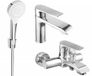 Mexen Pecos R05 set de bain, chrome