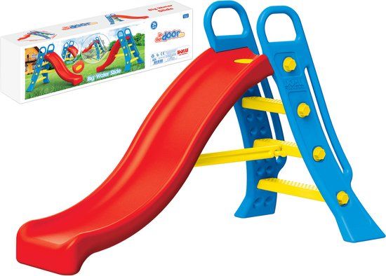 Dolu Big Water Slide - 145 cm - Blauw/Rood/Geel