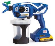 Graco Ultramax pistolet de pulvérisation pour travaux de peinture (2 x 2Ah batteries Dewalt + chargeur) + sac