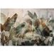 WALLARENA - Papier peint - 300x210 cm - Feuilles, Béton et Jungle
