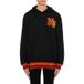 Moschino Sweat à capuche Varsity Teddy Bear Noir