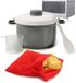 Aardappelzak voor magnetron / pannenset met stoomregelaar en wasbare en herbruikbare zak voor het bakken van aardappelen
