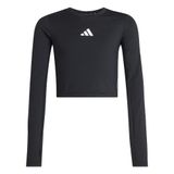 Adidas Sportswear Techfit Longsleeve Kinderen Zwart