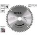 Yato Lame de scie 210 x 30, 72 dents, TFZ, pour alu, plastique, non-métal YT-6093