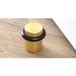 Viefe Butoir de porte GRAF en aluminium, Ø 27 mm, laiton mat