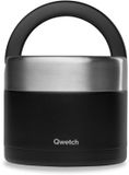 Qwetch Lunchbox handvat Geïsoleerd - Matt Zwart