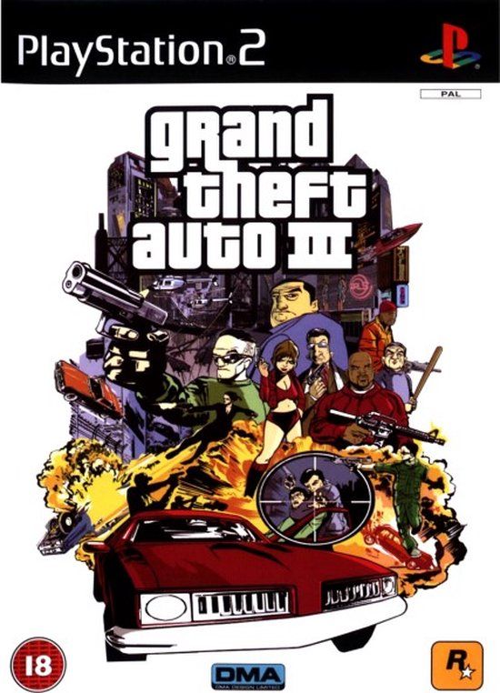 Rockstar Grand Theft Auto III - PlayStation 2 - Standard Edition