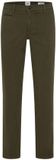 BRAX Heren Chino Broek regular/straight Olijf 40W / 32L Volwassenen