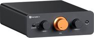 Fosi Audio P4 - Mini Préamplificateur avec 3 entrées RCA - Préampli pour Amplificateurs/Subwoofers Actifs/Enceintes