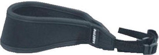 Matin Riem de Luxe Recht Neoprene 43 mm M-6753H - Zwart