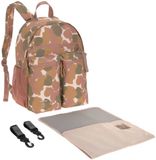 Lässig Luiertas Rugzak Casual Urban Backpack Tinted Spots Bruine Veelkleurig
