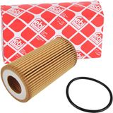febi bilstein 171180 oliefilter met afdichtring, 1 stuk | Compatibel met: FORD FOCUS IV