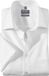 OLYMP Luxor comfort fit chemise - manche courte - blanc - Repassage facile - Tour de cou : 48