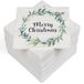 HEKU 100 servetten, 3-laags, 33 x 33 cm, "Merry Christmas krans"-motief