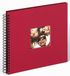 Walther SA-110-R Fun - Spiraal album - Formaat 30 x 30 cm - Rood