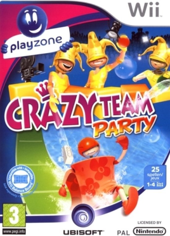 Ubisoft Crazy Team Party Nintendo Wii