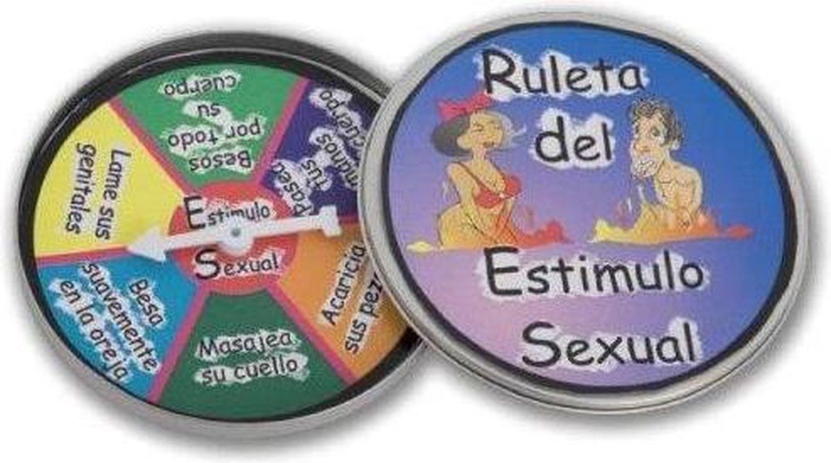 DIABLO PICANTE Roulette of Sexual Stimulation - Groen - Rvs - 8412345013508