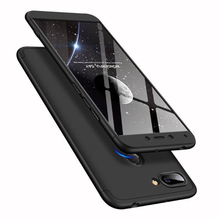Stuff Certified Xiaomi Redmi 6 Full Cover - 360° Body Hoesje Case + Screenprotector Zwart