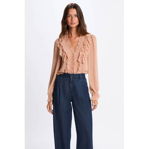 Morgan blouse oudroze