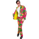 11/29/23 Widmann SRL Copacabana Neon Party Roze Kostuum voor Heren