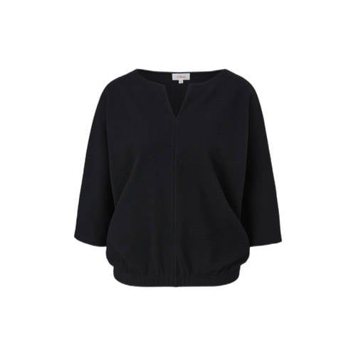 s.Oliver Blousetop - Zwart