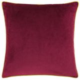 Riva Paoletti Meridian 55x55 Poly Cush MAR/MOS, Maroon Lila/Mosgroen, 55x55 cm