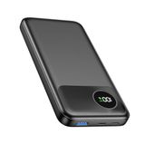 A ADDTOP Powerbank 20000 mAh - 22,5 W snellaadfunctie Kleine powerbank - Accupack Externe mobiele telefoonaccu's met 2 USB C en LED - PD 3.0 QC 4.0 Draagbare oplader