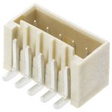 Molex 87437-0473 Male connector Met vergrendeling Rastermaat: 1.50 mm Totaal aantal polen: 4 Aantal rijen: 1 1 stuk(s) Tape on Full reel