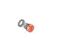 Abb-entrelec ABB 1SFA611400R1001 Kleurfilterschijf Rood, Zwart