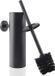 Eavy Porte-brosse WC avec support - Noir - Porte-brosse WC - Porte-brosse WC suspendu