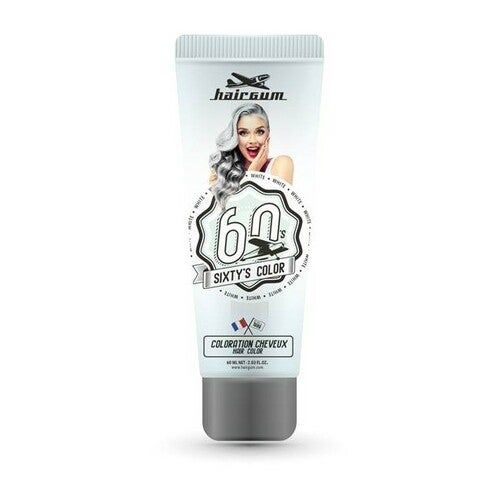Hairgum Sixty's Semi-permanente kleuring 60 ml White