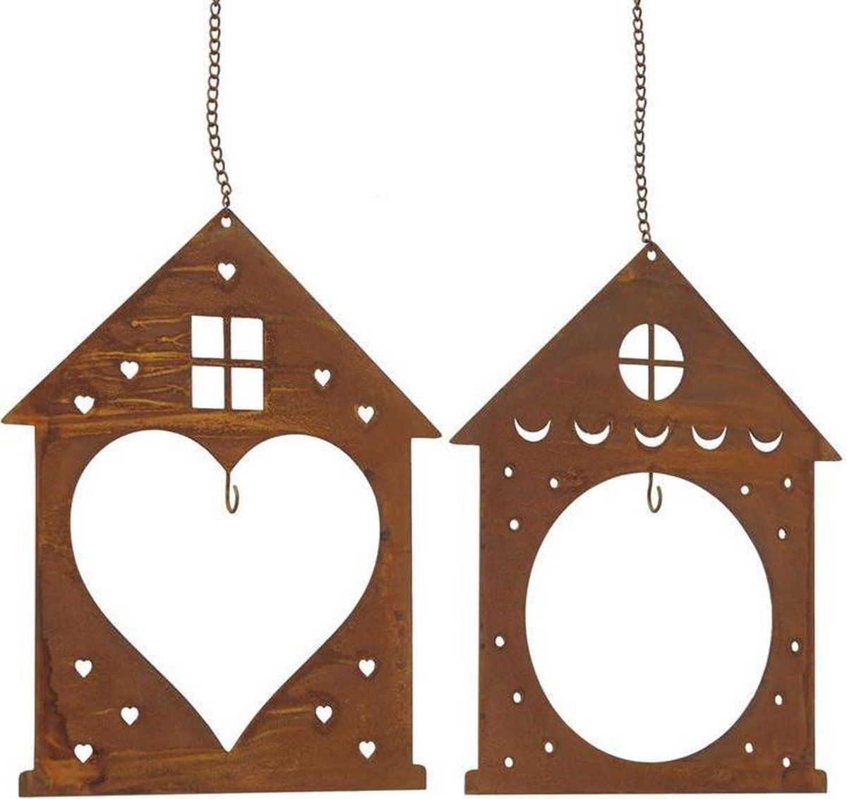 Boltze Home Vogelvoerhouder metaal H24cm (1 stuk) assorti