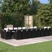 vidaXL Ensemble de jardin 21 pièces avec coussins en poly rotin noir