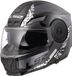 LS2 FF902 Scope II Oxyd Zwart Titanium 06 Systeemhelm - Helm