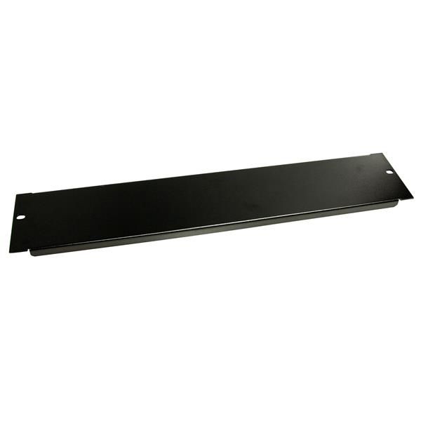 StarTech.com 2U Blanking Panel for 19" Server Racks - Black